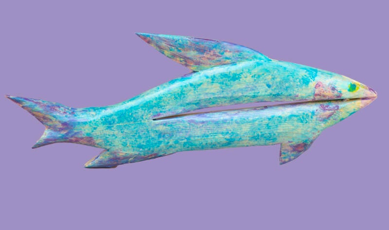 Houten vis