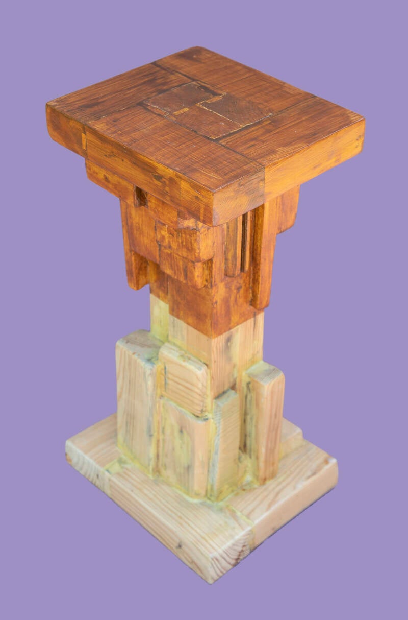 Bijzettafel zuil