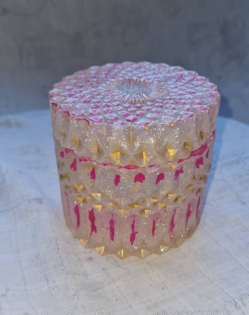 potje met deksel van epoxy